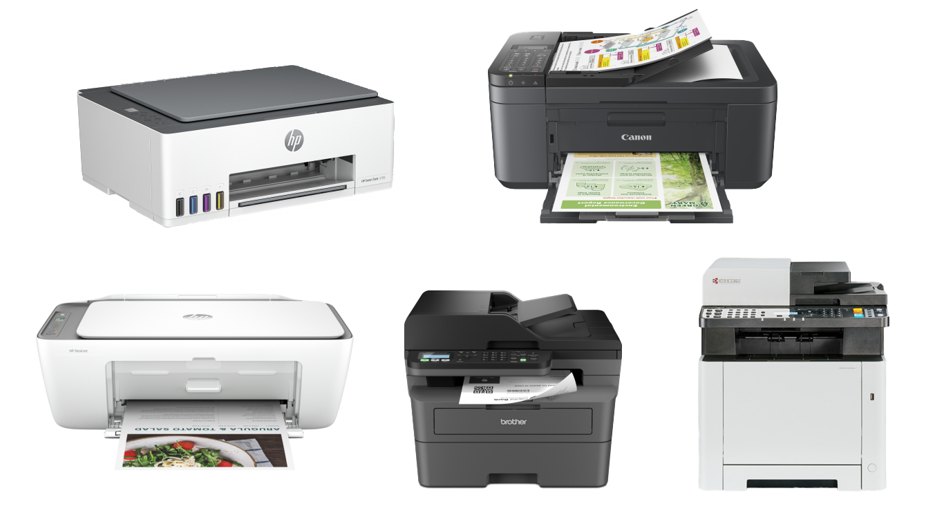 Assortiment printers.